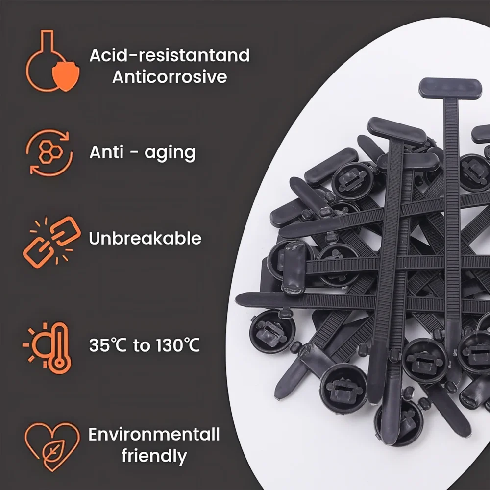 Multipurpose Nylon Universal Cable Tie Buckles
