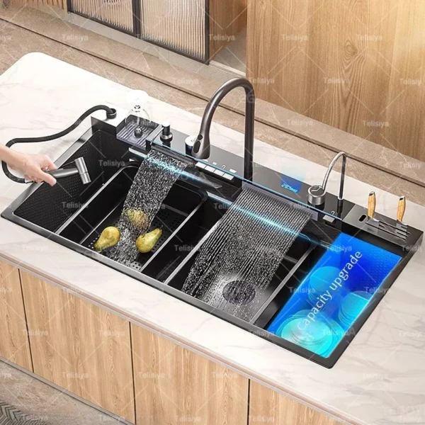 PRO Kitchen Stainless Steel Embossed Extra Large Single Slot