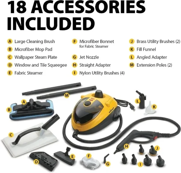 Steam Cleaner & Wallpaper Removal On-Demand, Multipurpose Power Steamer