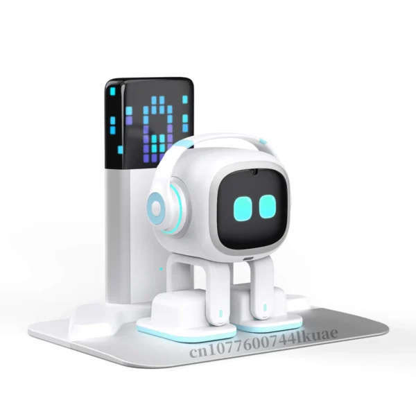 Robot Smart AI Companion Interactive White EMO Voice Talking Electron with Control