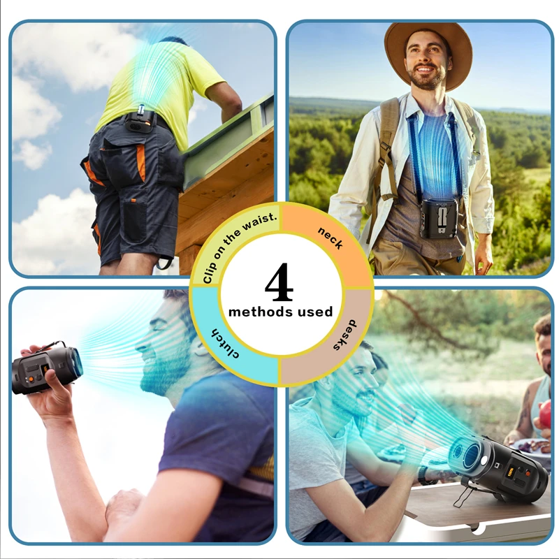 Xiaomi Portable Waist Fan - الصورة 6