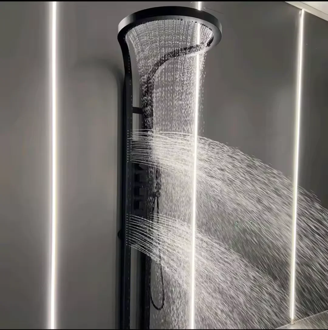 Shower Head Set System, Waterfall Rainfall,Luxury Multifunction